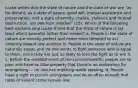 Locke writes that the state of nature and the state of war are "as far distant, as a state of peace, good will, mutual assistance and preservation, and a state of enmity, malice, violence and mutual destruction, are one from another" (15). Which of the following best explains why Locke thinks that the state of nature is (at least often) peaceful rather than violent? a. People in the state of nature are morally perfect and never even tempted to act violently toward one another. b. People in the state of nature are naturally equal, and no one wants to fight someone who is equal to them, since they are just as likely to lose the fight as to win it. c. Before the establishment of the commonwealth, people are so poor and have so little property that there is no motivation for wrongdoing — no one has anything worth stealing. d. People have a right to punish wrongdoers and do so often enough that rates of violent crime remain low.