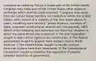 Louisiana as ceded by France is made part of the United States. Congress may make part of the United States other adjacent territories which shall be justly acquired. "Congress may sever from the United States territory not heretofore within the United States, with consent of a majority of the free males above 21 years, inhabiting such territory." James Madison, secretary of state, proposed constitutional amendment [not passed], 1803 Which of the following best describes the historical situation in which the amendment was proposed? A The Anti-Federalists sought to add a bill of rights to the Constitution. B The federal government sought to acquire more western land in North America. C The United States sought to forcibly remove American Indians from their homelands. D The Constitutional Convention sought to establish the separation of powers between branches of government.