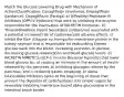 Match the Glucose Lowering Drug with Mechanism of Action/Classification: Canagliflozin (Invokana), Empagliflozin (Jardiance), Dapagliflozin (Farxiga) a) DiPeptidyl Peptidase-IV Inhibitors (DPP-IV Inhibitors) that work by inhibiting the enzyme responsible for the inactivation of INCRETIN hormones. b) Thiazolidinedione Insulin Sensitizers (Glitazones) associated with a potential increased risk of cardiovascular adverse effects. c) Inhibit the Na+ /Glucose co-transporter membrane protein in the kidney nephron that is responsible for reabsorbing filtered glucose back into the blood, increasing excretion of glucose, decreasing glucose reabsorption and blood glucose levels. d) INCRETIN MIMETICS (GLP-1 Incretin Receptor Agonists) that lower blood glucose by; a) causing an increase in the amount of insulin released by the pancreas, b) inhibiting glucagon release by the pancreas, and c) reducing gastric emptying. e) Alpha-Glucosidase Inhibitors taken at the beginning of meals that prevent the digestion of carbohydrates into simple sugars by reversibly inhibiting membrane bound alpha-glucosidase in the intestinal brush border