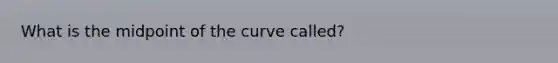 What is the midpoint of the curve called?