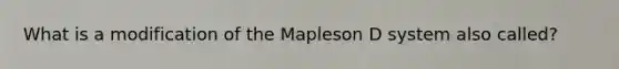 What is a modification of the Mapleson D system also called?