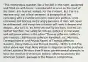 "This momentous question like a fire-bell in the night, awakened and filled me with terror. I considered it at once as the knell of the Union. It is hushed, indeed, for the moment. But this is a reprieve only, not a final sentence. A geographical line, coinciding with a marked principle, moral and political, once conceived and held up to the angry passions of men, will never be obliterated; and every new irritation will mark it deeper and deeper....But as it is, we have the wolf by the ears, and we can neither hold him, nor safely let him go. Justice is in one scale, and self-preservation in the other."Thomas Jefferson, Letter to John Holmes, 1820Thomas Jefferson Randolph, ed., Memoirs, Correspondence, and Private Papers of Thomas Jefferson (London: Henry Colburn and Richard Bentley, 1829), 4:332.The letter above was most likely written in response to-the purchase of the Louisiana Territory from France.-governmental attempts to force the removal of American Indians.-efforts to promote the American System.-passage of the Missouri Compromise.