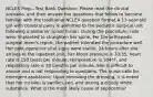 NCLEX Prep—Test Bank Question: Please read the clinical scenario, and then answer the questions that follow to become familiar with the traditional NCLEX question format.A 13-year-old girl with cerebral palsy is admitted to the pediatric surgical unit following a posterior spinal fusion. During the procedure, rods were implanted to straighten her spine. Per the orthopedic surgical team's report, the patient tolerated the procedure well. Her post-operative vital signs were stable. 24 hours after she arrives to the inpatient unit, her blood pressure is 70/35, heart rate is 150 beats per minute, temperature is 104°F, and respiratory rate is 30 breaths per minute. She is difficult to arouse and is not responding to questions. The nurse calls for emergent assistance. Upon removing the dressing, it is noted that her incision is swollen, red, and oozing a cloudy white substance. What is the most likely cause of septicemia?