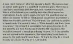 A new client comes in after his spouse's death. The spouse was an active participant in a qualified retirement plan. There was a cost basis associated with the spouse's retirement account. Which of the following accurately describes the income tax implications due to death payments from the qualified plan as either an income for life or fixed period installment payments? I. When the benefits are from life insurance, the cash value portion is taxed under the annuity rules. II. When benefits are from "pure insurance," the amount is excludable from gross income. III. If the benefits are from funds not related to life insurance, the includible amount is taxed as ordinary income. IV. If the benefits are not related to life insurance, the beneficiary's cost basis is equal to the participant's cost basis. A) II and IV only. B) I, III and IV only. C) I, II and IV only. D) I, II, III and IV.