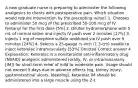 A new graduate nurse is preparing to administer the following analgesics to clients with postoperative pain. Which situation would require intervention by the precepting nurse? 1. Chooses to administer 50 mcg of the prescribed 50-100 mcg of IV fentanyl for the first dose [5%] 2. Dilutes hydromorphone with 5 mL of normal saline and injects IV push over 2 minutes [17%] 3. Injects 1 mg of morphine sulfate undiluted via IV push over 5 minutes [24%] 4. Selects a 25-gauge ½-inch (1.3-cm) needle to inject ketorolac intramuscularly [53%] Omitted Correct answer 4 Explanation: Ketorolac is a nonsteroidal anti-inflammatory drug (NSAID) analgesic administered (orally, IV, or intramuscularly [IM]) for short-term relief of mild to moderate pain. Usage should not exceed 5 days due to adverse effects (eg, kidney injury, gastrointestinal ulcers, bleeding). Ketorolac IM should be administered into a large muscle using the Z-t