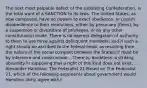 The next most palpable defect of the subsisting Confederation, is the total want of a SANCTION to its laws. The United States, as now composed, have no powers to exact obedience, or punish disobedience to their resolutions, either by pecuniary [fines], by a suspension or divestiture of privileges, or by any other constitutional mode. There is no express delegation of authority to them to use force against delinquent members; and if such a right should be ascribed to the federal head, as resulting from the nature of the social compact between the States, it must be by inference and construction... There is, doubtless, a striking absurdity in supposing that a right of this kind does not exist. . . Alexander Hamilton, The Federalist 21 Based on The Federalist 21, which of the following arguments about government would Hamilton likely agree with?