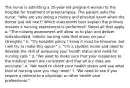 The nurse is admitting a 35-year-old pregnant woman to the hospital for treatment of preeclampsia. The patient asks the nurse: "Why are you doing a history and physical exam when the doctor just did one?" Which statements best explain the primary reasons a nursing assessment is performed? Select all that apply. a. "The nursing assessment will allow us to plan and deliver individualized, holistic nursing care that draws on your strengths." b. "It's hospital policy. I know it must be tiresome, but I will try to make this quick!" c. "I'm a student nurse and need to develop the skill of assessing your health status and need for nursing care." d. "We want to make sure that your responses to the medical exam are consistent and that all our data are accurate." e. "We need to check your health status and see what kind of nursing care you may need." f. "We need to see if you require a referral to a physician or other health care professional."