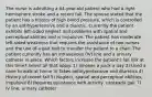 The nurse is admitting a 64-year-old patient who had a right hemisphere stroke and a recent fall. The spouse stated that the patient has a history of high blood pressure, which is controlled by an antihypertensive and a diuretic. Currently the patient exhibits left-sided neglect and problems with spatial and perceptual abilities and is impulsive. The patient has moderate left-sided weakness that requires the assistance of two nurses and the use of a gait belt to transfer the patient to a chair. The patient currently has an intravenous (IV) line and a urinary catheter in place. Which factors increase the patient's fall risk at this time? Select all that apply. 1) Smokes a pack a day 2) Used a cane to walk at home 3) Takes antihypertensive and diuretics 4) History of recent fall 5) Neglect, spatial and perceptual abilities, impulsive 6) Requires assistance with activity, unsteady gait 7) IV line, urinary catheter