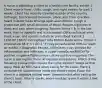 A nurse is admitting a client to a health care facility. exhibit 1: Client reports fever, chills, cough, and night sweats for past 2 weeks. Client has recently traveled outside of the country. Lethargic, but oriented to person, place, and time. Crackles heard in lower lobes of lungs upon auscultation. Cough is productive with small amounts of blood. Reports tightness in chest and pain when coughing. Reports losing 5 lb in the last week. Has no appetite and is nauseated. Obtained blood work, chest x-ray, and sputum culture as prescribed. exhibit 2: 1100:BP 138/72 mm HgHeart rate 80/min Respirations 22/min T emperature 38.3° C (101.1° F) Oxygen saturation 90% on room air exhibit 3 Diagnostic Results 1400:Chest x-ray positive for inflammation and infiltrates in upper lobesQuantiFERON-TB positive (negative)Tuberculosis culture positive (negative) The nurse is placing the client on isolation precautions. Which of the following interventions should the nurse include? Select all that apply. Wear an N95 mask when caring for the client. Place a container for soiled linens inside the client's room. Place the client in a negative airflow room. Remove mask after exiting the client's room. Wear a sterile, water-resistant gown if within 3 feet of the client.