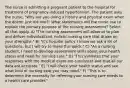 The nurse is admitting a pregnant patient to the hospital for treatment of pregnancy-induced hypertension. The patient asks the nurse, "Why are you doing a history and physical exam when the doctor just did one?" What statements will the nurse use to explain the primary purpose of the nursing assessment? Select all that apply. A) "The nursing assessment will allow us to plan and deliver individualized, holistic nursing care that draws on your strengths." B) "It's hospital policy. I know we ask a lot of questions, but I will try to make this quick." C) "As a nursing student, I need to develop assessment skills about your health status and need for nursing care." D) "This validates that your responses with the medical exam are consistent and that all our data are accurate." E) "I will check your health status and see what kind of nursing care you may need." F) "This is to determine the necessity for referring your nursing care needs to a health care provider."