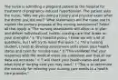 The nurse is admitting a pregnant patient to the hospital for treatment of pregnancy-induced hypertension. The patient asks the nurse, "Why are you doing a history and physical exam when the doctor just did one?" What statements will the nurse use to explain the primary purpose of the nursing assessment? Select all that apply. a "The nursing assessment will allow us to plan and deliver individualized, holistic nursing care that draws on your strengths." b "It's hospital policy. I know we ask a lot of questions, but I will try to make this quick." c "As a nursing student, I need to develop assessment skills about your health status and need for nursing care." d "This validates that your responses with the medical exam are consistent and that all our data are accurate." e "I will check your health status and see what kind of nursing care you may need." f "This is to determine the necessity for referring your nursing care needs to a health care provider."