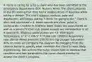 A nurse is caring for a for a client who has been admitted to the emergency department (ED). Nurse's Notes The client presents to the ED stating that they had a sudden onset of dyspnea while taking a shower. The client appears restless, pale and diaphoretic, and keeps stating "I think I'm going to die." Client is alert and orientated x 4. Heart sounds are clear, pulse is tachycardic. Crackles in bilateral lower bases are auscultated as well as a pleural friction rub. Bowel sounds are normoactive in all 4 quadrants. Bilateral pedal pulses are +2. Vital Signs Temperature 37.5° C (99.5° F) Pulse rate 109/min Respiratory rate 28/min Blood pressure 176/78 mm Hg Oxygen Saturation 90% on room air Complete the diagram by dragging from the choices below to specify what condition the client is most likely experiencing, two actions the nurse should take to address that condition and two parameters the nurse should monitor to assess the client's progress.