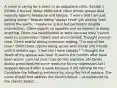 A nurse is caring for a client in an outpatient clinic. Exhibit 1 Exhibit 2 Nurses' Notes​ 0800:Adult client whose spouse died recently reports headache and fatigue. "I worry that I am just getting worse." Reports being "always tired" yet waking "well before the alarm." Headache is dull but persistent despite intervention. Client reports no appetite and no interest in doing anything. Client has had troubles at work because they "cannot seem to concentrate."Client alert and oriented. Thought process clear. Client tearful during interview, stating, "I'm sad all the time." 0900:Client reports being active with family and friends until 3 months ago. "I feel like I have nobody." "I thought the death of my spouse was hard. It seems the months after have been worse. I am not sure I can do this anymore. My family doctor prescribed me some medicine for my depression but I stopped taking it after a week because it did nothing for me." Complete the following sentence by using the list of options. The nurse should first address the client's Select... as evidenced by the client's Select... .