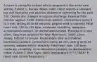 A nurse is caring for a client who is pregnant in the acute care setting. Exhibit 1: Nurses' Notes 1400: Client reports a constant low dull backache and painless abdominal tightening for the past 3 hr. Denies any changes in vaginal discharge. External fetal monitor applied. 1430: Contraction pattern: contractions every 4 to 5 min, lasting 30 to 45 seconds, palpate mild in intensity. Fetal heart rate: 150 to 155 bpm, moderate variability, adequate accelerations present, no decelerations noted. Provider in to see client. Specimen obtained for fetal fibronectin. 1800: Client sleepy. Difficult to arouse. Respirations slow and shallow. Contraction pattern: contractions every 10 min, lasting 30 to 45 seconds, palpate mild in intensity. Fetal heart rate: 140 bpm, moderate variability, no accelerations present, no decelerations noted. Exhibit 2: Vital Signs 1400: Temperature 37° C (98.6° F) Heart rate 72/min Respiratory r