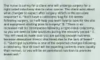 The nurse is caring for a client who will undergo surgery for a right-sided colectomy due to colon cancer. The client asks about what changes to expect after surgery. Which is the accurate response? A. "You'll have a colostomy bag for 3-6 weeks following surgery, so I will help you learn how to care for the site and equipment starting prior to surgery." B. "There is an increased risk for constipation following a right-sided colectomy, so you will need to take laxatives during the recovery period." C. "You will need to make sure you are getting enough nutrients because absorption time is shortened due to the lack of bowel." D. "Short-gut syndrome is one of the expected changes following a colectomy. Your GI tract will be expelling contents more rapidly than normal, so you will be on parenteral nutrition to promote bowel rest."