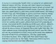 A nurse in a community health clinic is caring for an adolescent. Medical History 9/17/xx: 16-year-old client reports increasing anxiety and states they experienced a panic attack at school. No positive history for behavioral health issues. Currently does not take any prescription or over-the-counter medications. No history of illicit drug use. Participates in sports at school. Reports being on the honor roll at school for the past 2 years. Lives at home with mother. Reports current living situation is stable. Father is absent from the client's life. Nurses' Notes 9/17/xx: Client seen in clinic for anxiety and a panic attack that occurred yesterday at school. Discussed factors leading up to the panic attack. Reports receiving a failing grade on an assignment and the instructor's refusal to discuss ways to improve the score. Later that day, the client reports being informed by the track coach that the client will not be participating in their event at the meet this weekend because of declining performance. The day culminated, according to client, with a fight with their best friend who directed a racial slur at the client. Discussed client's current coping mechanisms and their effectiven