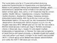 The nurse plans care for a 72-year-old patient receiving acebutolol hydrochloride for hypertension and dysrhythmias. Based on the patient's history and assessment findings, which intervention(s) would the nurse include in the plan of care? Select all that apply. One, some, or all responses may be correct. Update: Health History: -Hypertension -Irregular heartbeats; rhythm disorders -Headaches -Fatigue -Seasonal allergies -Acebutolol hydrochloride, 400 mg orally two times per day -Montelukast sodium, 10 mg orally per day Assessment Findings: -Respirations 16 breaths/min -Blood pressure 112/72 mm Hg -Oxygen saturation 96% -Weight gain of 2 lb over the last week a. Monitor blood glucose 4 times per day. b. Perform neurologic checks 3 times per day. c. Assess for and report marked bradycardia or hypotension. d. Monitor for signs and symptoms of heart failure and report promptly. e. Monitor intake and output ratio and pattern and report changes to the health care provider (HCP). f. Check apical pulse before beta blocker administration and notify the HCP if <60 beats per minute.