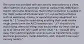 The nurse has provided self-care activity instructions to a client after insertion of an automatic internal cardioverter-defibrillator (AICD). The nurse determines that further instruction is needed if the client makes which statement? 1."I can perform activities such as swimming, driving, or operating heavy equipment as I need to." 2."I need to avoid doing anything that could involve rough contact with the AICD insertion site." 3."I should try to avoid doing strenuous things that would make my heart rate go up to or above the rate cutoff on the AICD." 4. "I should keep away from electromagnetic sources such as transformers, large electrical generators, metal detectors, and I shouldn't lean over running motors."