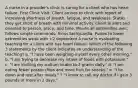 A nurse in a provider's clinic is caring for a client who has heart failure. First Clinic Visit: Client arrives to clinic with report of increasing shortness of breath, fatigue, and weakness. States they get short of breath with minimal activity. Client is alert and oriented to person, place, and time. Moves all extremities well, follows simple commands. Sinus tachycardia. Pulses to lower extremities weak with +2 dependent A nurse is evaluating teaching for a client who has heart failure. Which of the following 3 statements by the client indicates an understanding of the teaching? a. "I have been weighing myself every other morning." b. "I am trying to decrease my intake of foods with potassium." c. "I am limiting my sodium intake to 2 grams daily." d. "I am eating fewer potato chips and more fruit for snacks." e. "I lie down and rest after meals." f. "I know to call my doctor if I gain 3 pounds or more in 2 days."