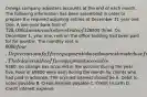 Omega company adjusters accounts at the end of each month. The following information has been assembled in order to prepare the required adjusting entries at December 31 year one One. A one-year bank loan of 720,000 at an annual interest rate of 12% had been obtained on December 1 year one Two. The company pays all employees up-to-date each Friday. Since December 31, year one, fell on a Tuesday, there was a liability to employees at that date for two days pay amounting to6800 three. On December 1, year one, rent on the office building had been paid for for months. The monthly rent is 6000 four. Depreciation of office equipment is based on an estimated useful life of six years. The balance in the office equipment account is9360; no change has occurred in the account during the year. five. Fees of 9800 were earn during the month for clients who had paid in advance. The accrued interest should be A. Debit to notes payable B. Credit interest payable C. Credit to cash D. Credit interest expense