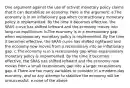 One argument against the use of activist monetary policy claims that it can destabilize an economy. Here is the argument: a.The economy is in an inflationary gap when contractionary monetary policy is implemented. By the time it becomes effective, the SRAS curve has shifted leftward and the economy moves into long-run equilibrium. b.The economy is in a recessionary gap when expansionary monetary policy is implemented. By the time it becomes effective, the SRAS curve has shifted rightward and the economy now moves from a recessionary into an inflationary gap. c.The economy is in a recessionary gap when expansionary monetary policy is implemented. By the time it becomes effective, the SRAS has shifted leftward and the economy now moves from a small recessionary gap into a larger recessionary gap. d.There are too many variables to consider in a modern-day economy, and so any attempt to stabilize the economy will be unsuccessful. e.none of the above