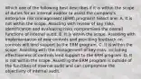 Which one of the following best describes if it is within the scope of duties for an internal auditor to assist the company's enterprise risk management (ERM) program? Select one: A. It is not within the scope. Assisting with review of key risks, identification and evaluating risks compromises the overall functions of internal audit. B. It is within the scope. Assisting with implementation of new controls and providing feedback on controls will lend support to the ERM program. C. It is within the scope. Assisting with the management of key risks, including effectiveness of controls lend support to the ERM program. D. It is not within the scope. Assisting the ERM program is outside of the functions of internal audit and can compromise the objectivity of internal audit.