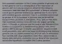 One proposed resolution to the C-value paradox of genome size is that genome size is a consequence of the interaction of genetic drift and natural selection. Which of the following statements best describes this hypothesis? a) Natural selection cannot act on genome size because genome size is not a trait with heritable genetic variation. Thus, it is primarily determined by genetic drift. b) Increases in genome size are beneficial because they can result in new genes. Thus, species that have high beneficial mutation rates will have the largest genome sizes. c) Changes in genome size are neutral and therefore their fixation in a population is determined by genetic drift. Since genetic drift is stronger in smaller populations, organisms with small population sizes will have larger d) Mutations that increase genome size are slightly deleterious and can only be eliminated from species with large population sizes. Thus, genome size is largely determined by population size. e) None of the above are reasonable hypotheses to explain the C-value paradox.