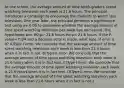 At one school, the average amount of time tenth-graders spend watching television each week is 21.6 hours. The principal introduces a campaign to encourage the students to watch less television. One year later, the principal performs a significance test using a= 0.05 to determine whether the average amount of time spent watching television per week has decreased. The hypotheses are: H0:μ= 21.6 hours Ha:μ< 21.6 hours. If the P-value= 0.04 and a decision error is made, what type of error is it? A)Type I error. We conclude that the average amount of time spent watching television each week is less than 21.6 hours when it in fact is not. B)Type II error. We conclude that the average amount of time spent watching television each week is 21.6 hours when it is in fact less. C)Type I error. We conclude that the average amount of time spent watching television each week is 21.6 hours when it is in fact less. D)Type II error. We conclude that the average amount of time spent watching television each week is less than 21.6 hours when it in fact is not.2