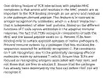 One striking feature of TCR interactions with peptide:MHC complexes is that amino acid residues in the MHC protein are as important to the TCR binding strength as are amino acid residues in the pathogen-derived peptide. This feature is in contrast to antigen recognition by antibodies, which is a direct interaction that is independent of other host proteins. Based on the different functions of T cells versus antibodies in the adaptive immune response, the fact that TCRs recognize components of both the MHC and the bound peptide exists to: A. Prevent TCRs from binding only to surface exposed epitopes of native pathogens B. Prevent immune evasion by a pathogen that has mutated the sequences required for antibody recognition C. Put constraints on T cell recognition, due to the potentially damaging effector molecules made by activated T cells D. Ensure that TCRs are focused on recognizing antigens associated with host cells, and not those that are free in solution E. Ensure that the pathogen has already been destroyed by the host cell before theT cell will recognize it