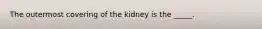 The outermost covering of the kidney is the _____.