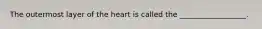 The outermost layer of the heart is called the __________________.