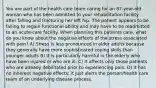 You are part of the health care team caring for an 87-year-old woman who has been admitted to your rehabilitation facility after falling and fracturing her left hip. The patient appears to be failing to regain functional ability and may have to be readmitted to an acute-care facility. When planning this patients care, what do you know about the negative effects of the stress associated with pain? A) Stress is less pronounced in older adults because they generally have more sophisticated coping skills than younger adults B) It is particularly harmful in the elderly who have been injured or who are ill. C) It affects only those patients who are already debilitated prior to experiencing pain. D) It has no inherent negative effects; it just alerts the person/health care team of an underlying disease process.