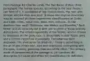 From Passage 4d: Charles Lamb, The Two Races of Man: [First paragraph] The human species, according to the best theory I can form of it, is composed of two distinct races, the men who borrow, and the men who lend. To these two original diversities may be reduced all those impertinent classifications of Gothic and Celtic tribes, white men, black men, red men. All the dwellers upon earth,"Parthians, and Medes, and Elamites," flock hither, and do naturally fall in with one or other of these primary distinctions. The infinite superiority of the former, which I choose to designate as the great race, is discernible in their figure, port, and a certain instinctive sovereignty. The latter are born degraded. "He shall serve his brethren." There is something in the air of one of this cast, lean and suspicious; contrasting with the open, trusting, generous manners of the other." The primary mode of composition of the passage is: (A) narration (B) description (C) cause and effect (D) classification (E) definition