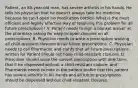 Patient, an 85-year-old man, has severe arthritis in his hands. He tells his physician that he doesn't always take his medicine because he can't open his medication bottles. What is the most efficient and legally effective way of resolving this problem for all future prescriptions? A. Patient needs to sign a blanket waiver at the pharmacy asking for easy-to-open closures on all prescriptions. B. Physician needs to write a prescription waiving all child-resistant closures on all future prescriptions. C. Physician needs to call Pharmacist and clarify that all future prescriptions written for Patient should not have child-resistant closures. D. Prescriber should issue the current prescription with directions that it be dispensed without a child-resistant closure, and Pharmacist needs to note in the patient profile that this patient has severe arthritis in his hands and all future prescriptions should be dispensed without child-resistant closures.