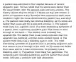 A patient was admitted to the hospital because of severe epigastric pain. He has noted that his stools were darker than the usual brown color. He appears pale and very anxious. The history reports that he drinks 2-3 beers per day and smokes 2 packs of cigarettes a day. Based on the assessment data, what condition might the nurse determine this patient has, and why? a. The patient most likely has internal bleeding, as his stools are darker than usual and he is pale and anxious. b. The patient most likely has a gastric ulcer. The most distressing symptom of a gastric ulcer is gnawing epigastric pain that seems to bore through to the back. c. The patient most probably has appendicitis. The darker than usual stools indicates that the appendix has ruptured, and the stools contain blood. d. The patient most likely has a bleeding gastric ulcer. The most distressing symptom of a gastric ulcer is gnawing epigastric pain that seems to bore through to the back. As his stools are darker than usual and he is pale and anxious, he probably has a bleeding ulcer. e. The patient most likely has gallstones. The radiating pain indicates gallstones, and the darker than usual stools indicates a problem with lipid absorption.