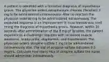 A patient is admitted with a tentative diagnosis of myasthenia gravis. The physician orders edrophonium chloride (Tensilon) 2 mg to be administered intravenously. After no reaction the physician orders8 mg to be administered intravenously. The expected response is an improvement in muscleweakness confi rming the diagnosis of myasthenia gravis. However, within 30 seconds after administration of the 8 mg of Tensilon, the patient experiences a cholinergic reaction with increased muscle weakness, bradycardia, diaphoresis, and hypotension. The physician orders atropine sulfate 1 mg to be administered intravenously stat. The vial of atropine sulfate indicates 0.5 mg/mL. Calculate how many mLs of atropine sulfate the nurse should administer intravenously.