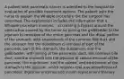 A patient with pancreatic cancer is admitted to the hospital for evaluation of possible treatment options. The patient asks the nurse to explain the Whipple procedure the the surgeon has described. The explanation includes the information that a Whipple procedure involves... a) creating a bypass around the obstruction caused by the tumor by joining the gallbladder to the jejunum b) resection of the entire pancreas and the distal portion of the stomach, with anastomosis of the common bile duct and the stomach into the duodenum c) removal of part of the pancreas, part of the stomach, the duodenum, and the gallbladder, with joining of the pancreatic duct, the common bile duct, and the stomach into the jejunum d) radical removal of the pancreas, the duodenum, and the spleen, and attachment of the stomach to the jejunum, which requires oral supplementation of pancreatic digestive enzymes and insulin replacement therapy