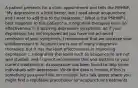 A patient presents for a clinic appointment and tells the PMHNP, "My depression is a little better, but I read about acupuncture, and I want to add this to my treatment." What is the PMHNP's best response to this patient? a. Integrative therapies have no effectiveness in improving depressive symptoms, ad if your depression has not improved ad you have not achieved remission of your symptoms, I recommend that we increase your antidepressant b. Acupuncture is one of many integrative therapies, but it has the least effectiveness in improving depression c. Integrative therapies such as acupuncture are not well studied, and I cannot recommend that you add this to your current treatment d. Acupuncture has been found to help some individuals with depression. While the data is limited, if this is something you would like to consider, let's talk about where you might find a reputable practitioner for acupuncture treatments