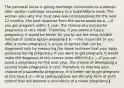 The perinatal nurse is giving discharge instructions to a woman after suction curettage secondary to a hydatidiform mole. The woman asks why she must take oral contraceptives for the next 12 months. The best response from the nurse would be a. ―If you get pregnant within 1 year, the chance of a successful pregnancy is very small. Therefore, if you desire a future pregnancy, it would be better for you to use the most reliable method of contraception available.‖ b. ―The major risk to you after a molar pregnancy is a type of cancer that can be diagnosed only by measuring the same hormone that your body produces during pregnancy. If you were to get pregnant, it would make the diagnosis of this cancer more difficult.‖ c. ―If you can avoid a pregnancy for the next year, the chance of developing a second molar pregnancy is rare. Therefore, to improve your chance of a successful pregnancy, it is better not to get pregnant at this time.‖ d. ―Oral contraceptives are the only form of birth control that will prevent a recurrence of a molar pregnancy.‖