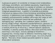 A pervasive pattern of instability of interpersonal relationships, self-image, and affects, and marked impulsivity, beginning by early adulthood and present in a variety of contexts, as indicated by five (or more) of the following: - Frantic efforts to avoid real or imagined abandonment - A pattern of unstable and intense interpersonal relationships characterised by alternating between extremes of idealization and devaluation - Identity disturbance: markedly and persistently unstable self-image and sense of self - Impulsivity in at least two areas that are potentially self-damaging (e.g., spending, sex, substance abuse, reckless driving, binge eating) - Recurrent suicidal behaviour, gestures, or threats, or self-mutilating behaviour - Affective instability due to a marked reactivity of mood (e.g., intense episodic dysphoria, irritability, or anxiety usually lasting a few hours and only rarely more than a few days) - Chronic feelings of emptiness - Inappropriate, intense anger or difficulty controlling anger (e.g., frequent displays of temper, constant anger, recurrent physical fights) - Transient, stress-related paranoid ideation or severe dissociative symptoms