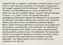 A plaintiff filed suit against a defendant in federal district court in State A under diversity jurisdiction for damages resulting from the alleged negligence of the defendant. The plaintiff is a citizen of State A and the defendant is a citizen of State B. The defendant owned a valuable antique car which he kept garaged in State C. In a State C court, the plaintiff obtained a prejudgment attachment against the defendant's car to prevent its sale before the State A lawsuit was resolved. Upon receiving notice of the attachment, the defendant moved to quash it. Which of the following statements is accurate? The prejudgment attachment is automatically unconstitutional. The attachment should be quashed if the State C court cannot constitutionally assert personal jurisdiction over the defendant. The attachment should not be quashed regardless of whether the State C court can constitutionally assert personal jurisdiction over the defendant. The federal district court in State A has in rem jurisdiction over the car.