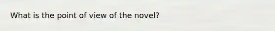 What is the <a href='https://www.questionai.com/knowledge/kYbSFnH6uO-point-of-view' class='anchor-knowledge'>point of view</a> of the novel?