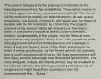 "The powers delegated by the proposed Constitution to the federal government are few and defined. Those which remain in the State governments are numerous and indefinite. The former will be exercised principally on external objects, as war, peace, negotiation, and foreign commerce; with which last the power of taxation will, for the most part, be connected. The powers reserved to the several States will extend to all the objects which, in the ordinary course of affairs, concern the lives, liberties, and properties of the people, and the internal order, improvement, and prosperity of the State. "The operations of the federal government will be most extensive and important in times of war and danger; those of the State governments, in times of peace and security. As the former periods will probably bear a small proportion to the latter, the State governments will here enjoy another advantage over the federal government. The more adequate, indeed, the federal powers may be rendered to the national defense, the less frequent will be those scenes of danger which might favor their ascendancy over the governments of the ... States."