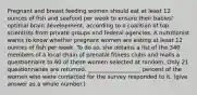 Pregnant and breast feeding women should eat at least 12 ounces of fish and seafood per week to ensure their babies' optimal brain development, according to a coalition of top scientists from private groups and federal agencies. A nutritionist wants to know whether pregnant women are eating at least 12 ounces of fish per week. To do so, she obtains a list of the 340 members of a local chain of prenatal fitness clubs and mails a questionnaire to 60 of these women selected at random. Only 21 questionnaires are returned. ___________________ percent of the women who were contacted for the survey responded to it. (give answer as a whole number.)