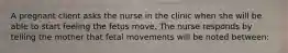 A pregnant client asks the nurse in the clinic when she will be able to start feeling the fetus move. The nurse responds by telling the mother that fetal movements will be noted between: