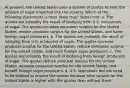 At present, the United States uses a system of quotas to limit the amount of sugar imported into the country. Which of the following statements is most likely true? Select one: a. The quotas are probably the result of lobbying from U.S. consumers of sugar. The quotas increase consumer surplus for the United States, reduce producer surplus for the United States, and harm foreign sugar producers. b. The quotas are probably the result of lobbying from U.S. producers of sugar. The quotas increase producer surplus for the United States, reduce consumer surplus for the United States, and harm foreign sugar producers. c. The quotas are probably the result of lobbying from foreign producers of sugar. The quotas reduce producer surplus for the United States, increase consumer surplus for the United States, and benefit foreign sugar producers. d. U.S. lawmakers did not need to be lobbied to impose the quotas because total surplus for the United States is higher with the quotas than without them.