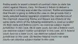 Pretha wants to assert a breach of contract claim (a state law claim) against Devers, Corp. for Devers's failure to deliver a chemical in a timely way under the contract. Pretha anticipates that Devers is going to defend the case on the grounds that a newly adopted federal regulation prohibits the manufacture of the chemical. Assuming Pretha and Devers are citizens of the same state, which of the following statements is most accurate? (A) Both state and federal courts can exercise subject matter jurisdiction in this case. (B) A state court, but not a federal court, can exercise subject matter jurisdiction in this case. (C) A federal court, but not a state court, can exercise subject matter jurisdiction in this case. (D) Neither federal courts nor state courts can exercise subject matter in this case.