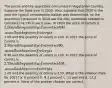 The prices and the quantities consumed in Vegetarian Country. Suppose the base year is 2020. Also, suppose that 2020 is the year the typical consumption basket was determined, so the quantities consumed in 2020 are the only quantities needed to calculate the CPI in each year. In 2020 the price of carrots is 2.00 and the quantity of carrots is 100, as well as the price of celery is1.00 and the quantity of celery is 100. In 2021 the price of carrots is 2.50 and the quantity of carrots is 90, as well as the price of celery is0.90 and the quantity of celery is 120. In 2022 the price of carrots is 2.75 and the quantity of carrots is 105, as well as the price of celery is1.00 and the quantity of celery is 130. What is the Inflation Rate for 2021? a. 0 percent b. 9.2 percent c. 11 percent d. 13.3 percent e. None of the answer choices are correct.