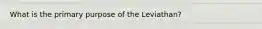 What is the primary purpose of the Leviathan?