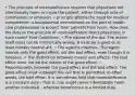 • The principle of nonmaleficence requires that physicians not intentionally harm or injure the patient ,either through acts of commission or omission. • principle affirms the need for medical competence: a fundamental commitment on the part of health care professionals to protect their patients from harm. How does the duty to the principle of nonmaleficence direct physicians in such cases? Four Conditions: • The nature of the act. The action itself must not be intrinsically wrong; it must be a good or at least morally neutral act. • The agent's intention. The agent intends only the good effect, not the bad effect, even though it is foreseen. • The distinction between means and effects. The bad effect must not be the means of the good effect. • Proportionality between the good effect and the bad effect. The good effect must outweigh the evil that is permitted, in other words, the bad effect. It is sometimes held that nonmaleficence is a constant duty - that is, one ought never intentionally harm another individual - whereas beneficence is a limited duty.